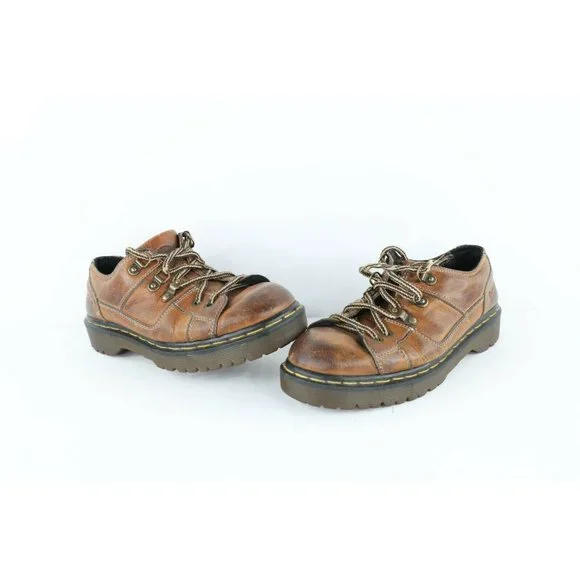 $ Dr. Martens タッセル付きローファー 6 UK/7 US Dr Martens Made in England 1925z Chocolate Waxy Steel Size 7